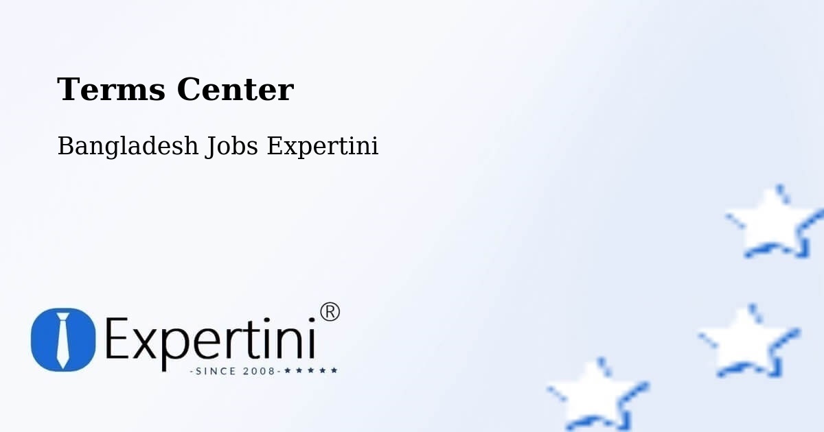 Terms of Service – Chandpur - Bangladesh Jobs Expertini